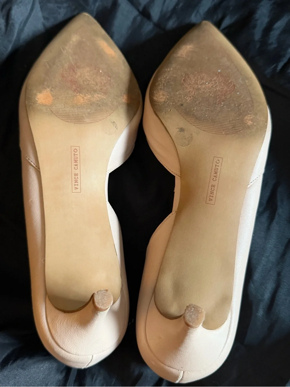 Vince Camuto Blush Pointed D'Orsay Kitten Heels